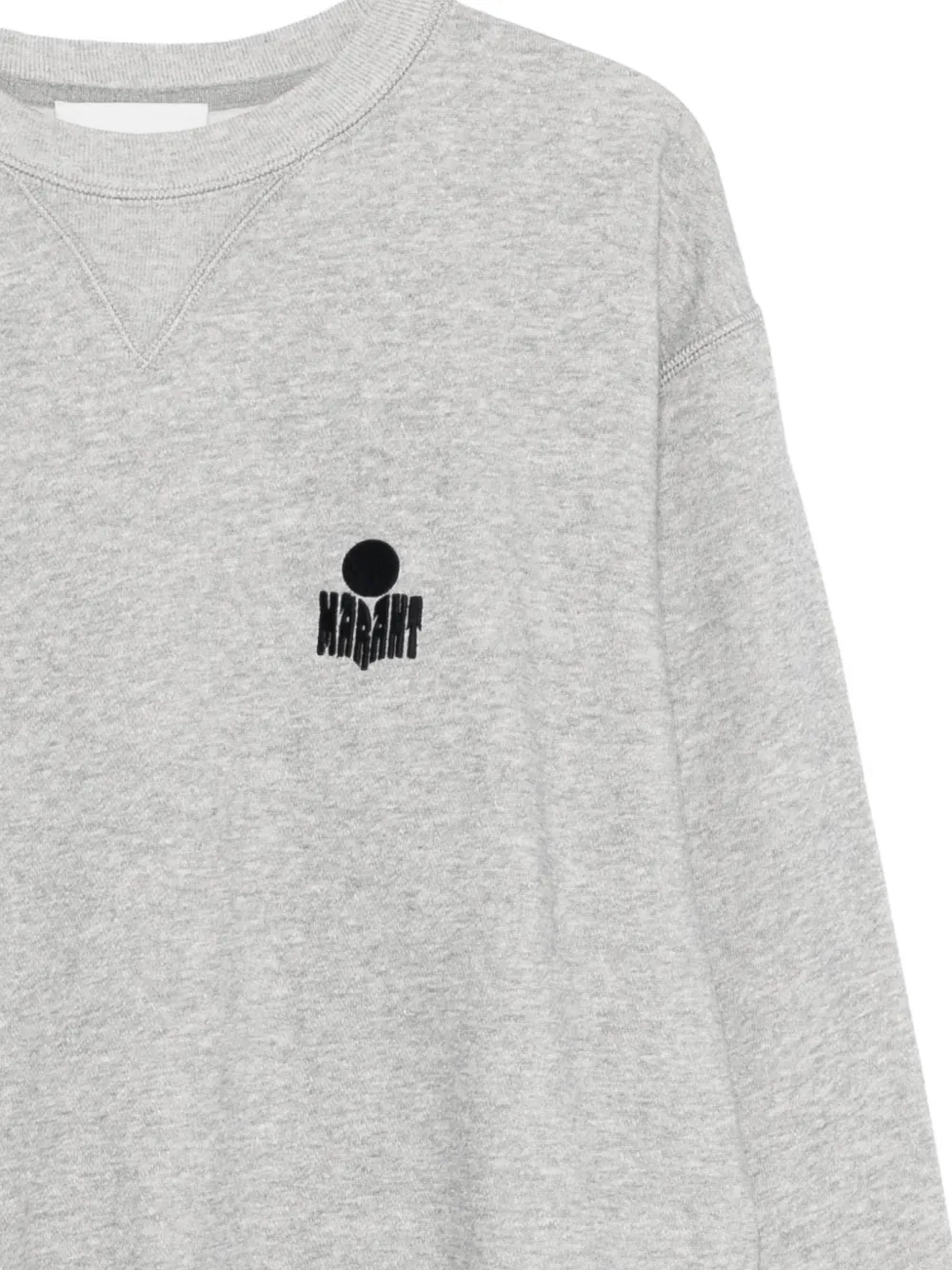  Marant Logo Sweatshirt - Grey 