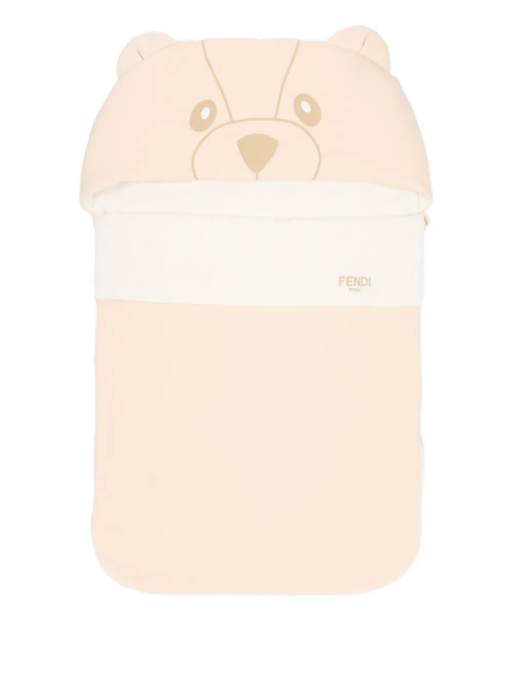Fendi Kids logo sleep bags - Toni neutri