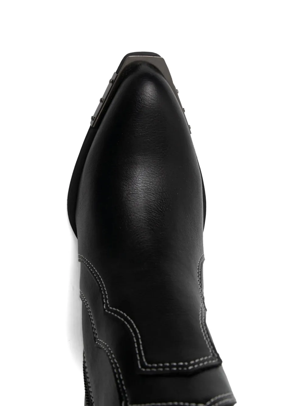 Buffalo West laarzen met stiksel Zwart