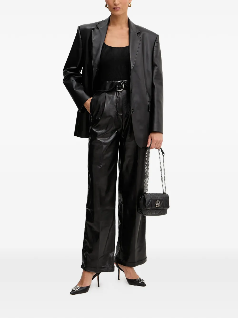 BOSS Tadelena trousers - Zwart