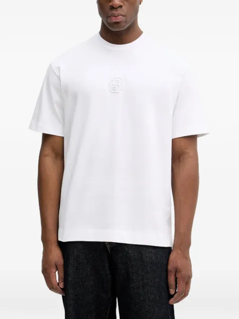 BOSS t-shirt à logo embossé
