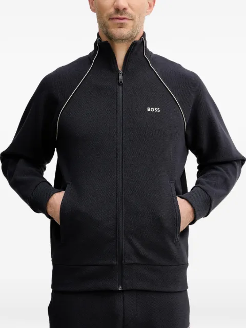 BOSS logo-embroidered tracksuit