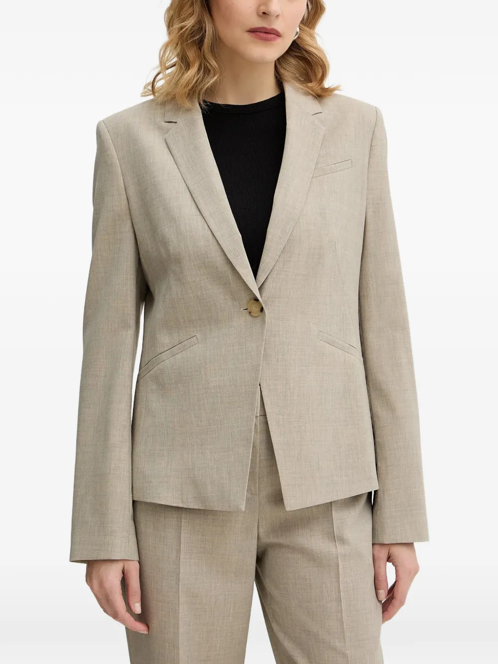 BOSS Jia blazer - Toni neutri