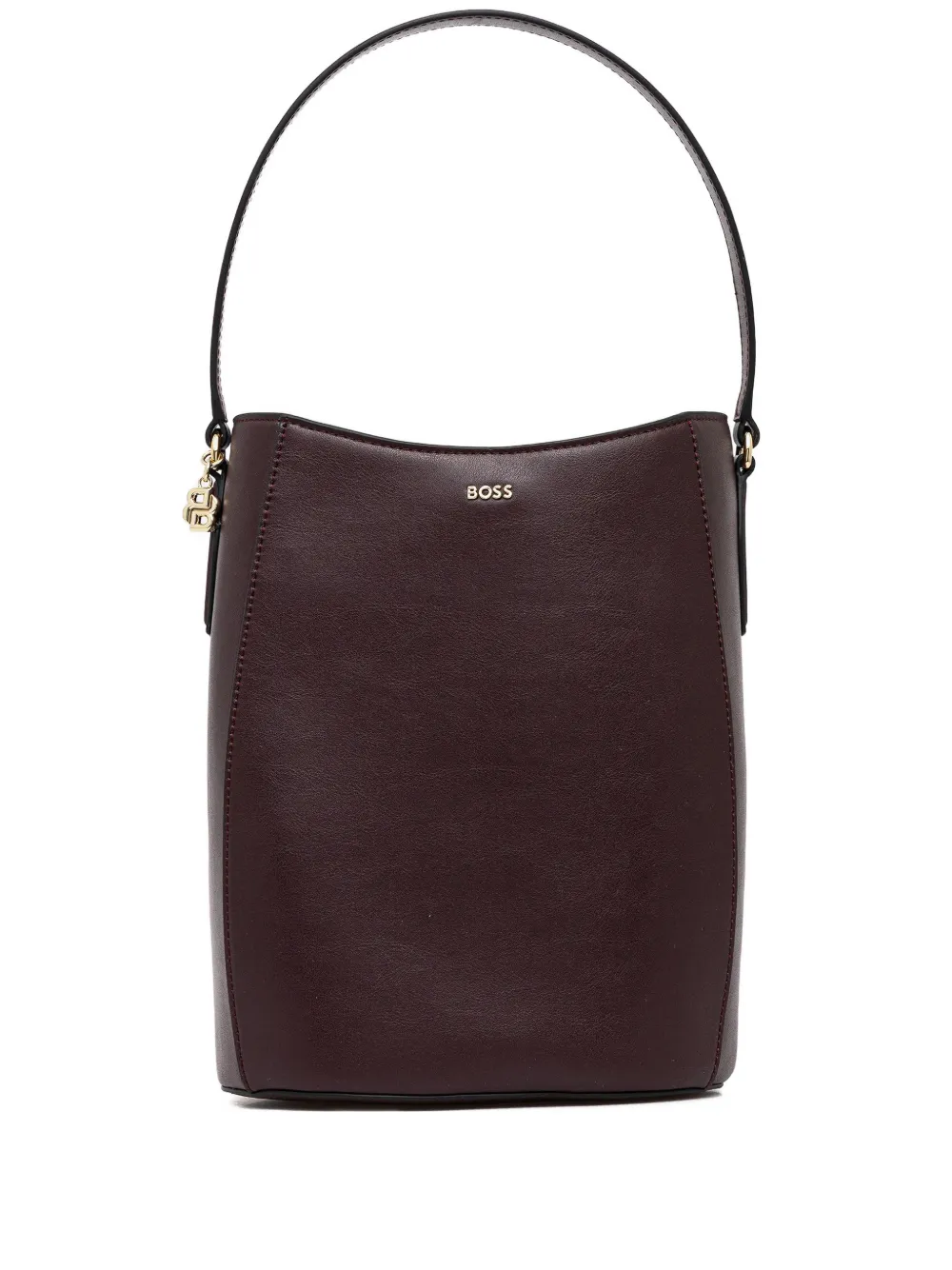 BOSS Borsa tote con ciondolo - Marrone