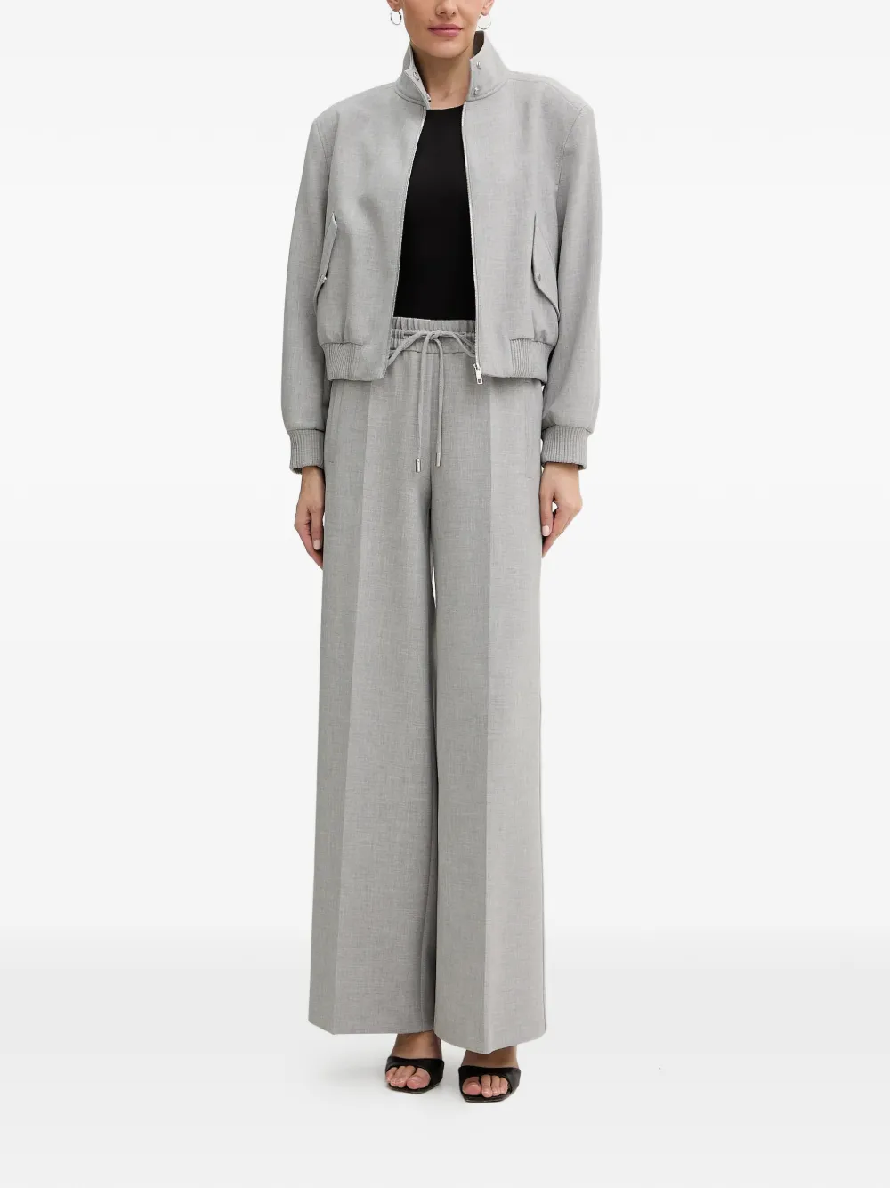 BOSS Tamaya trousers - Grijs