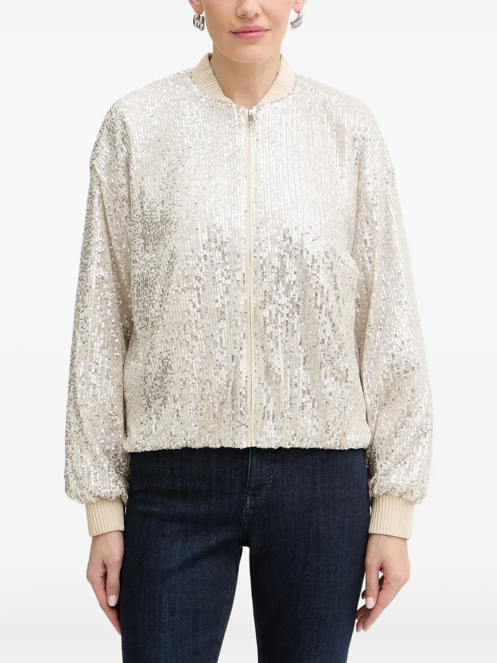 BOSS Jilloi sequinned jacket | neutro | Image 1