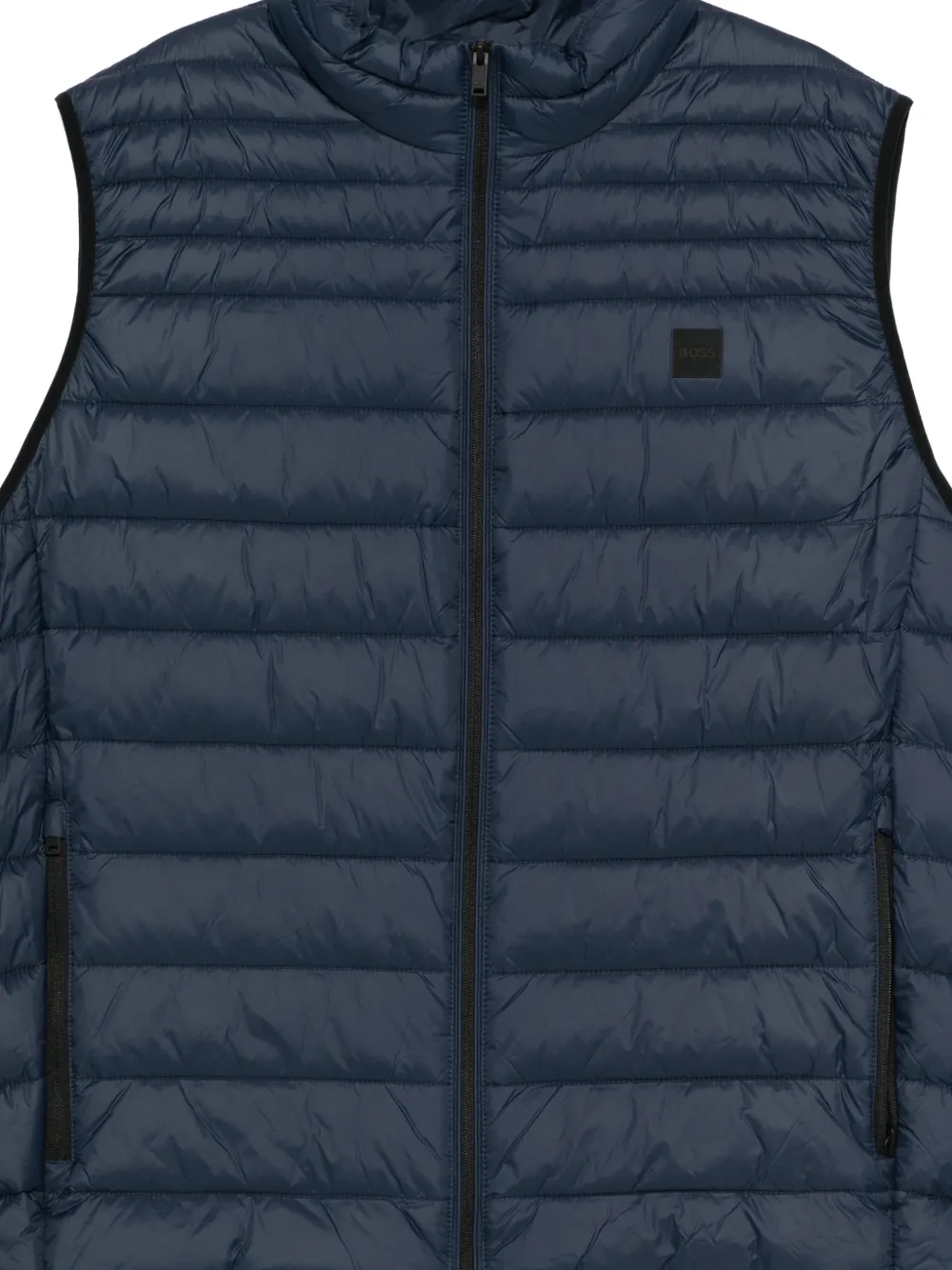  Boss Zipped Padded Gilet - Blue 