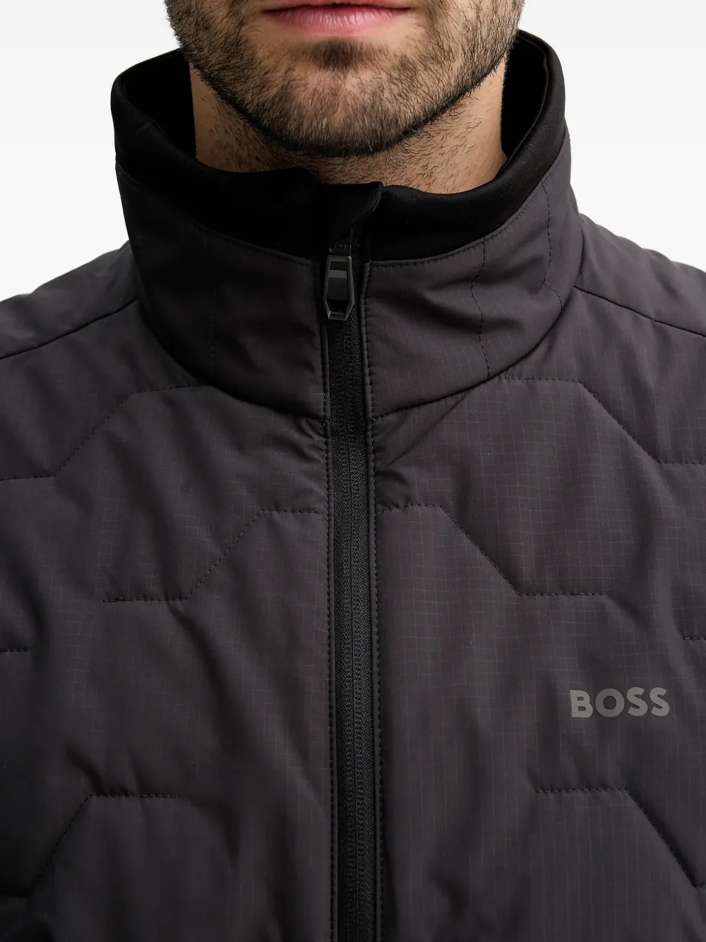 BOSS Waterafstotend jack Zwart
