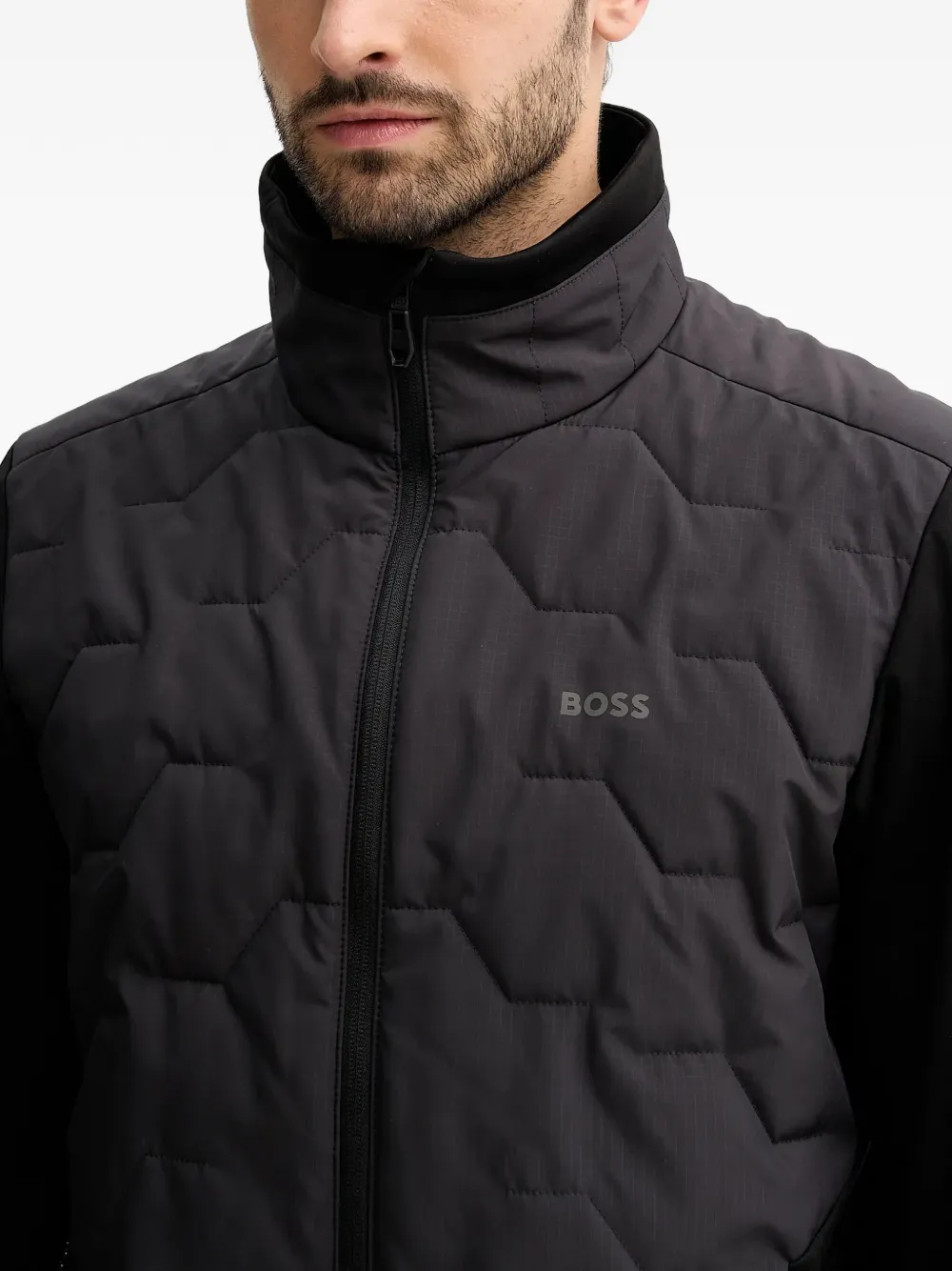 BOSS Waterafstotend jack Zwart