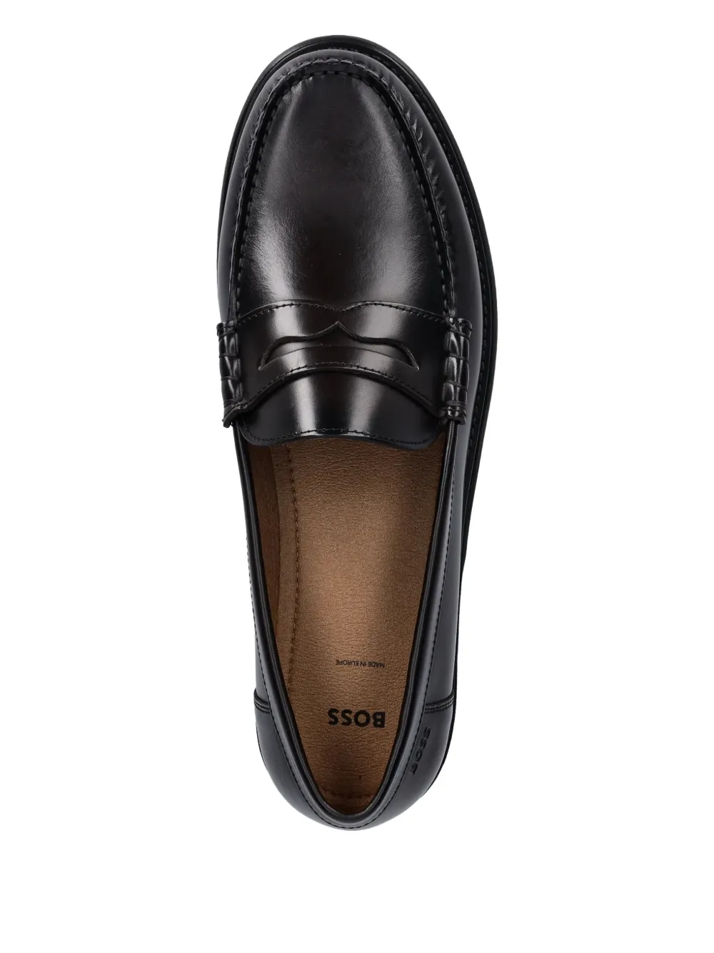 BOSS Tevan loafers Zwart