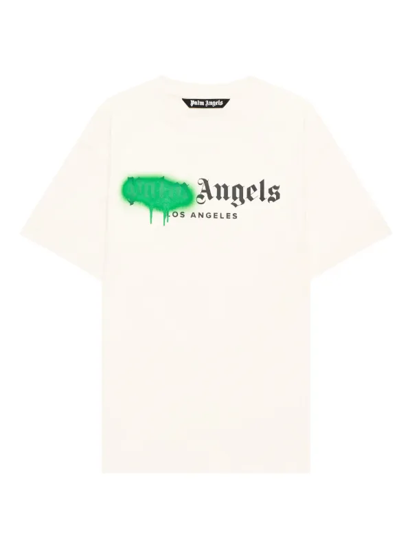 Palm Angels Spray City Los Angeles Dripping Logo T-shirt
