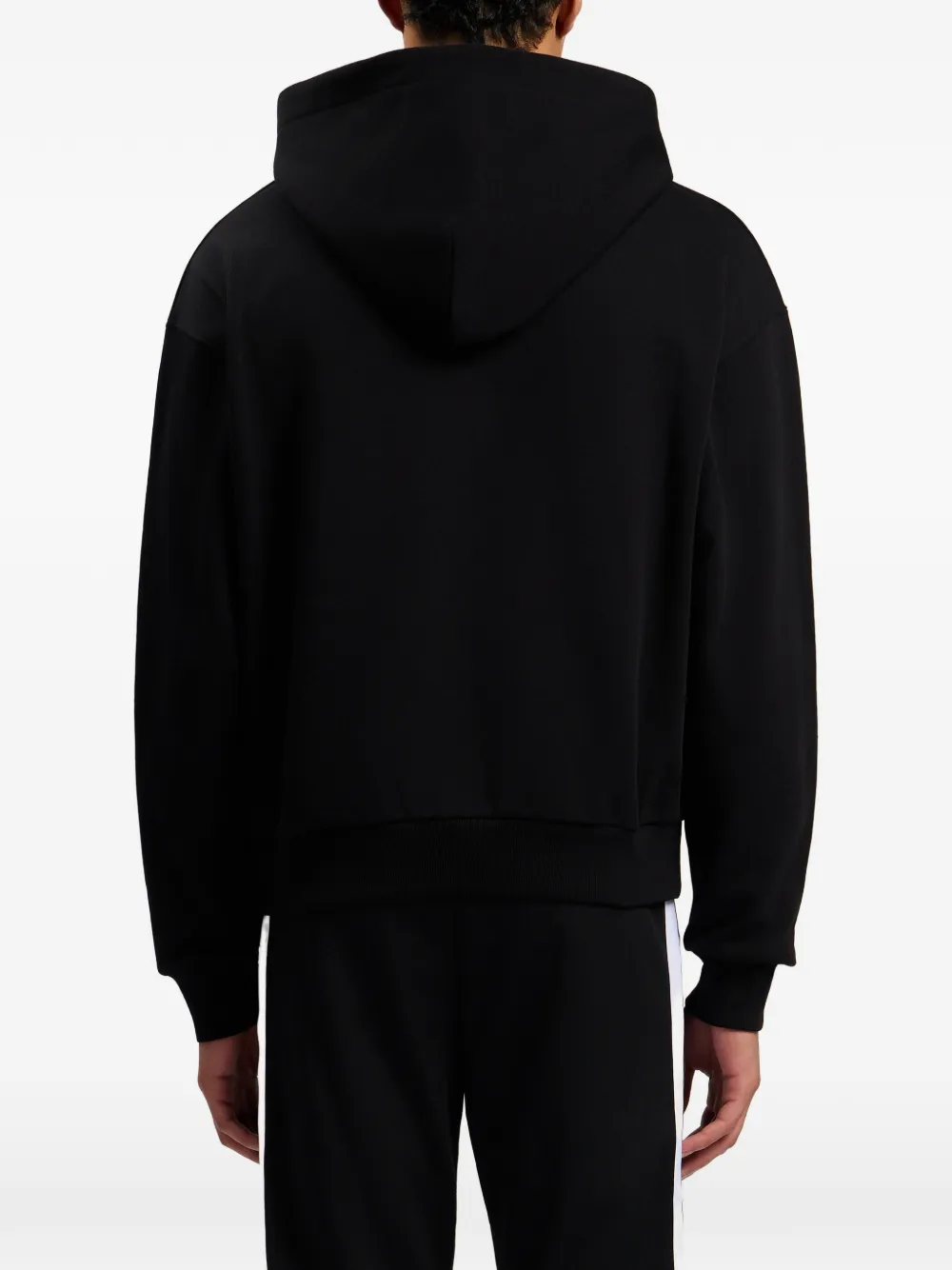 Palm Angels Spray City Milan hoodie met logo Zwart
