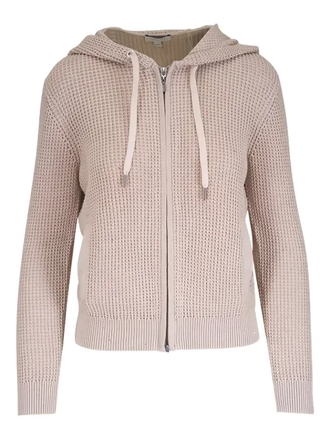 Kinross Cashmere hoodie con cierre