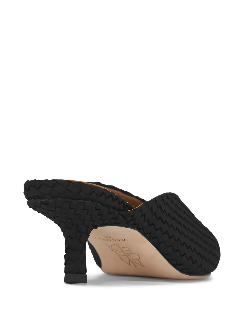  Naghedi Point-toe Mules - Black 