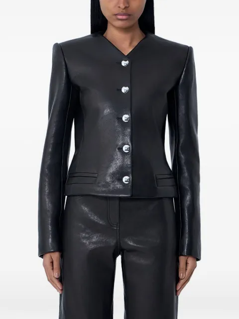KHAITE Nara leather jacket