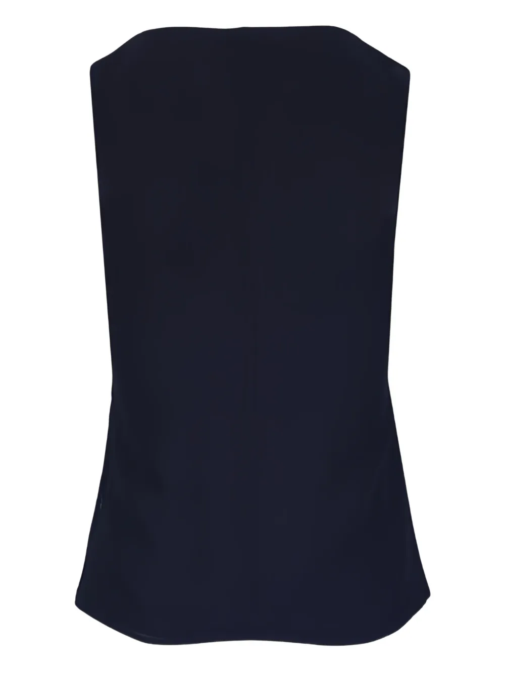 Akris sleeveless blouse - Blauw