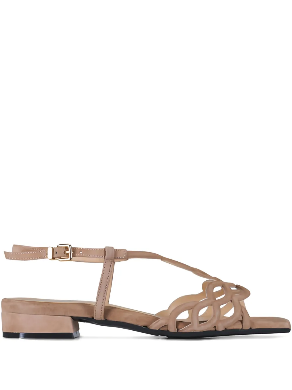 Ron White Brooke sandalen met uitgesneden details Beige