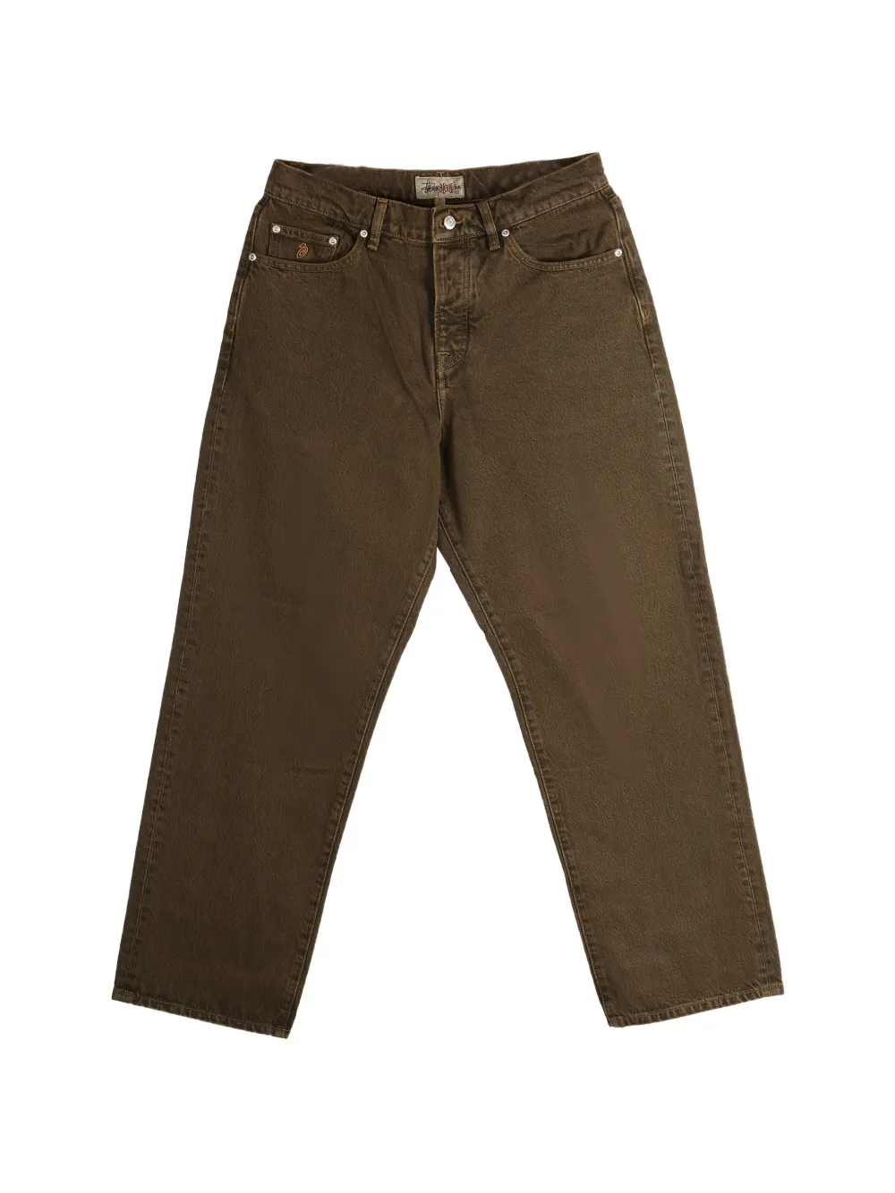 Stüssy five-pocket denim jeans - Marrone