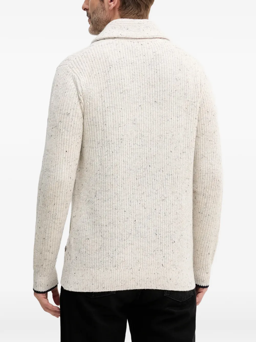  Liu Jo Cable-knit Cardigan - Neutrals 