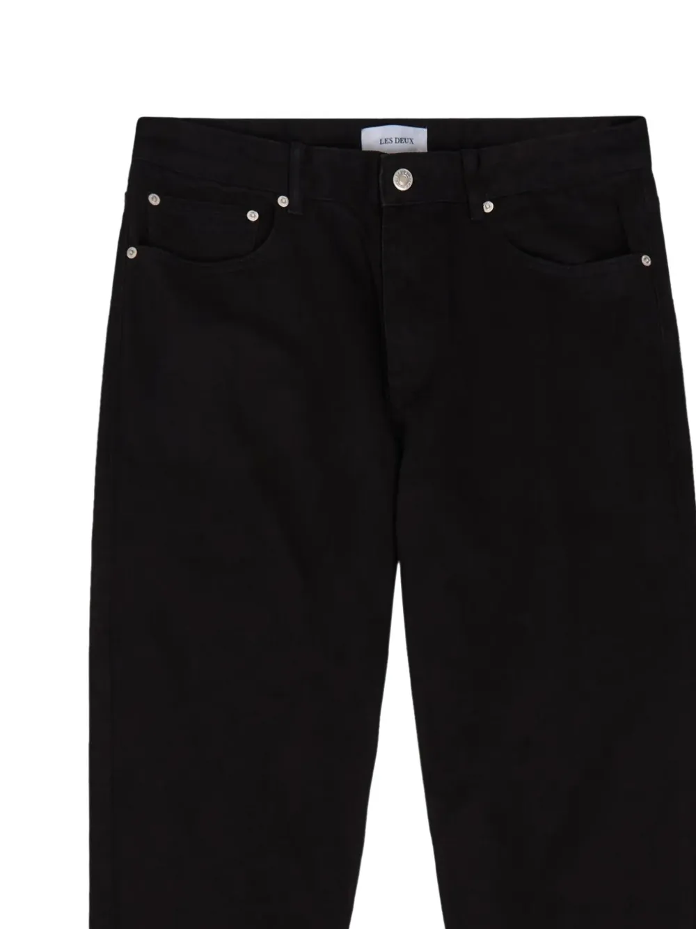  Les Deux Back-patch Jeans - Black 