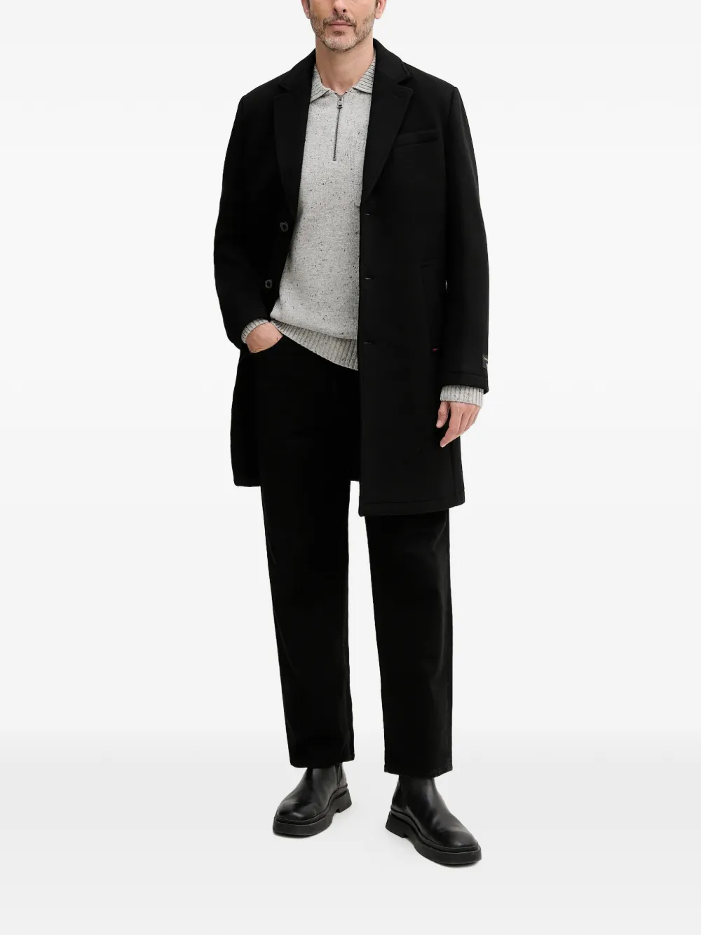 LIU JO half-zip sweater - Grijs