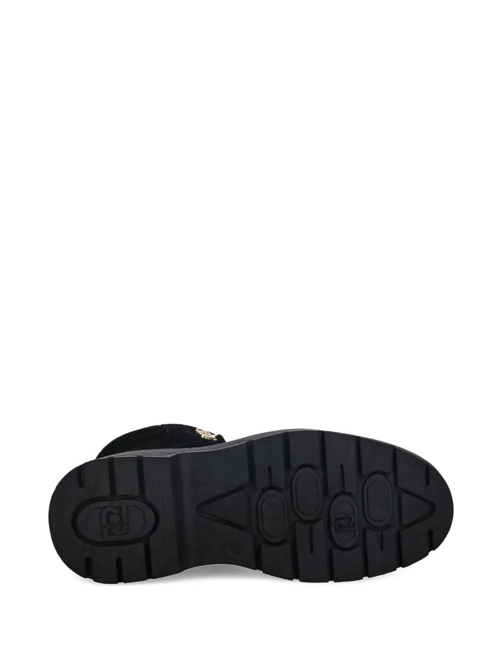 LIU JO Suède veterlaarzen Zwart