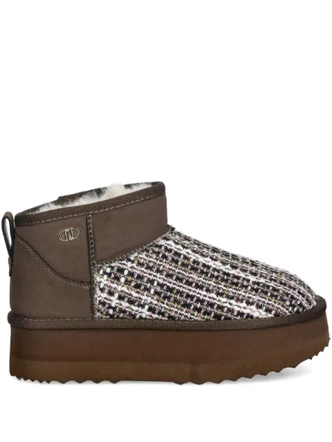 LIU JO bottines à détails en fil bouclé