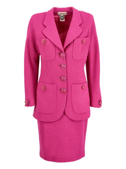 Vintage wool skirt suit