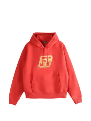 Stüssy Stu Hoodie | Orange | FARFETCH
