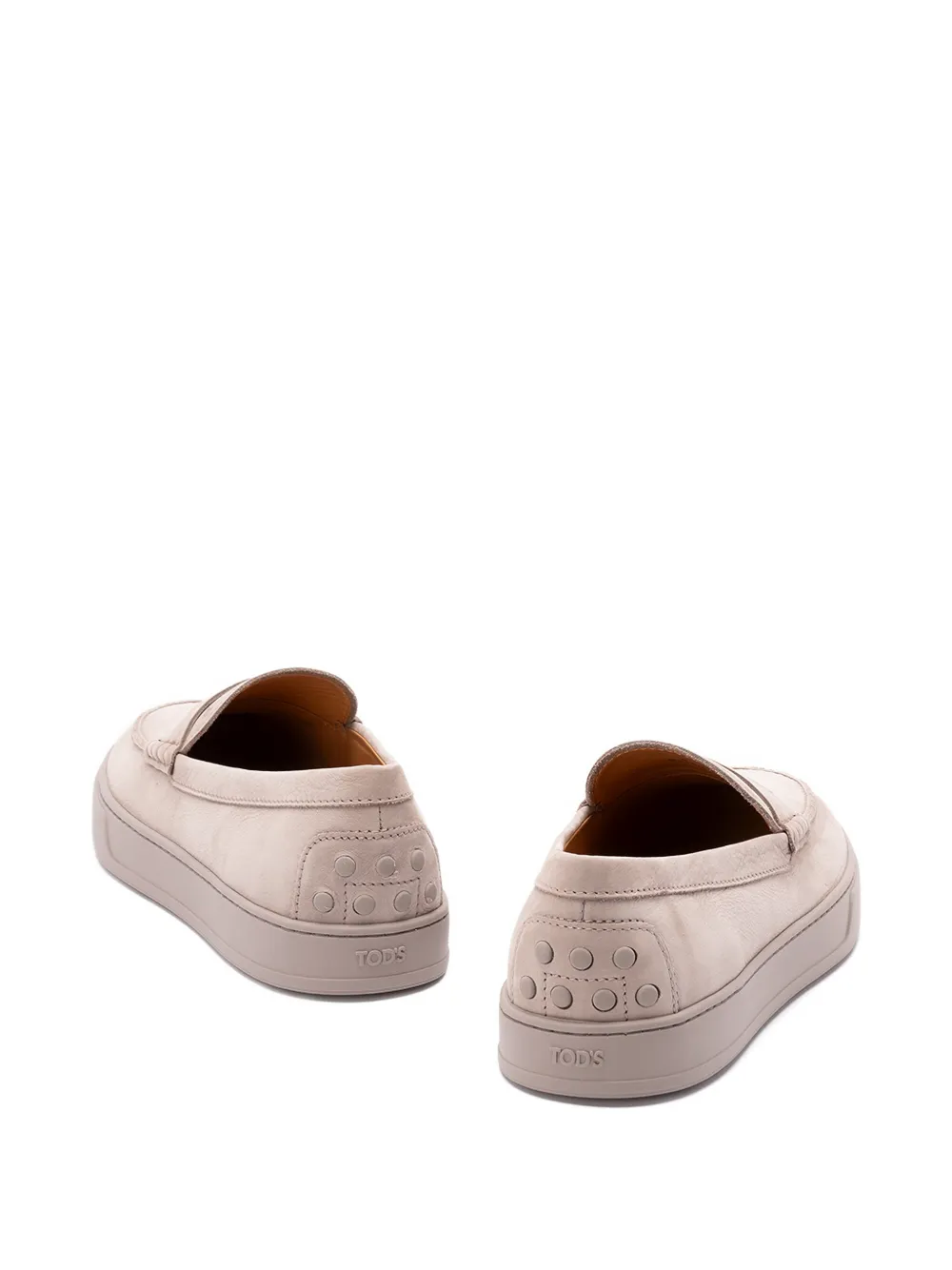 Tod's penny suede loafers - Beige