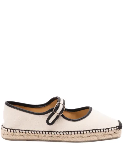 Castañer buckled piped espadrilles