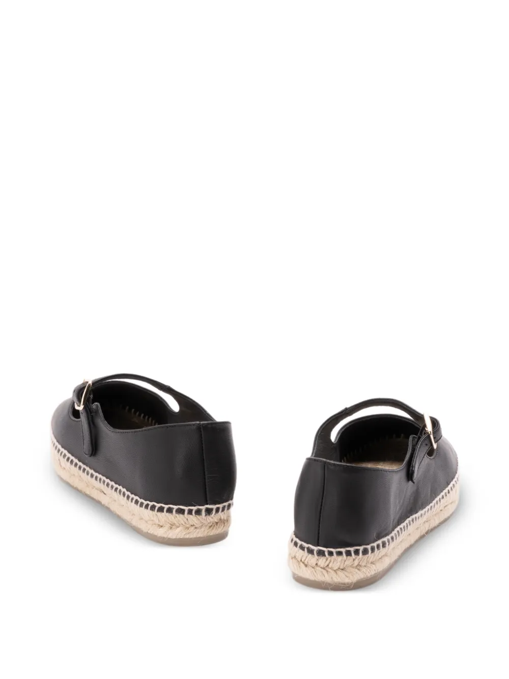Castañer Espadrilles met gespbandjes Zwart
