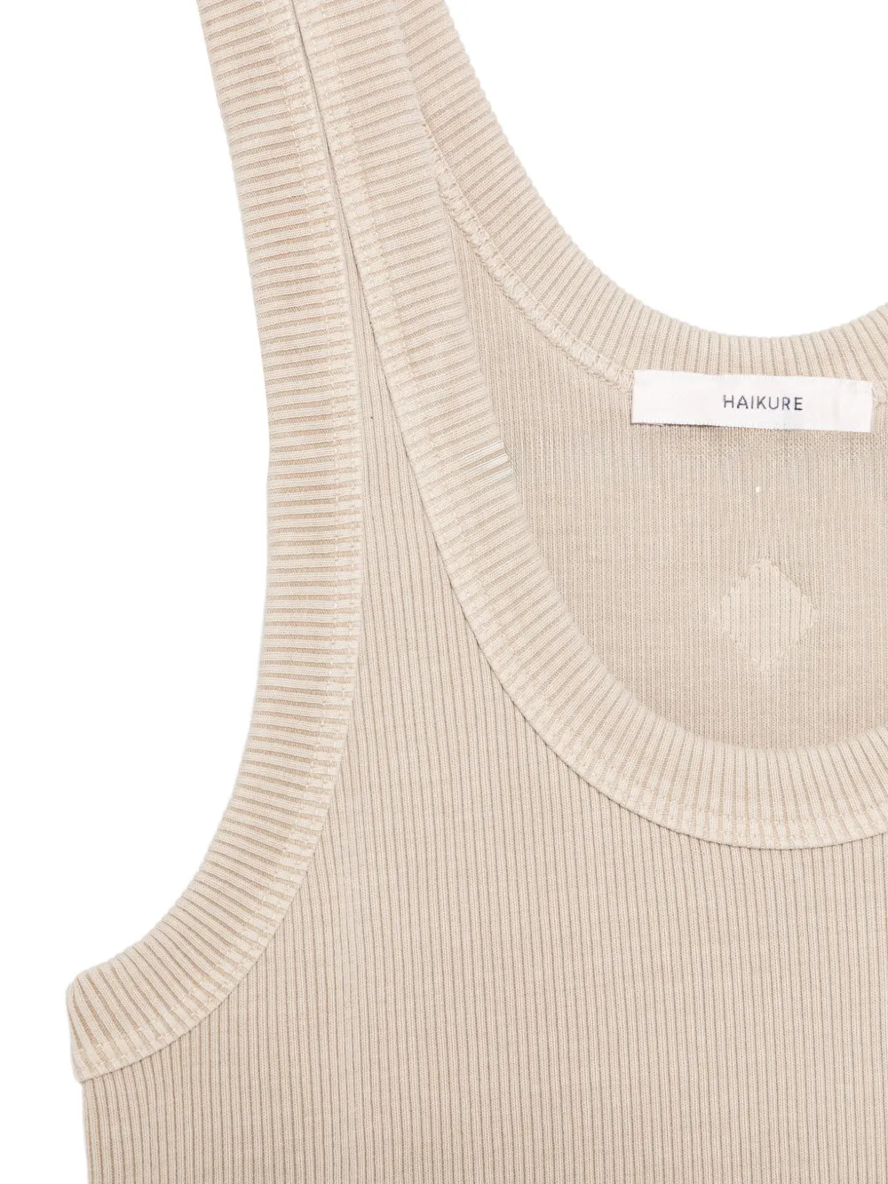  Haikure Ribbed Top - Neutrals 