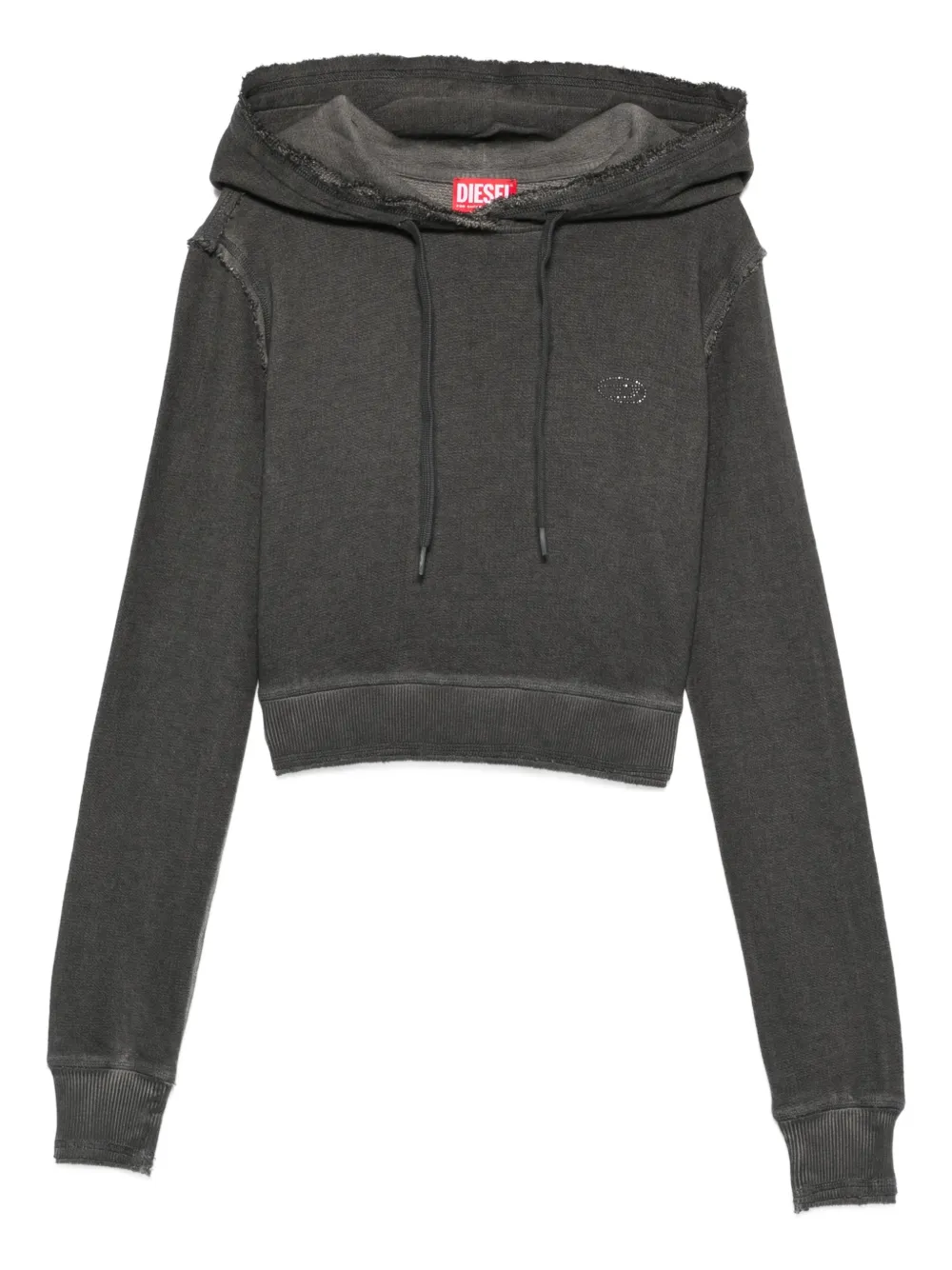 Diesel F-Slimmy hoodie - Grigio