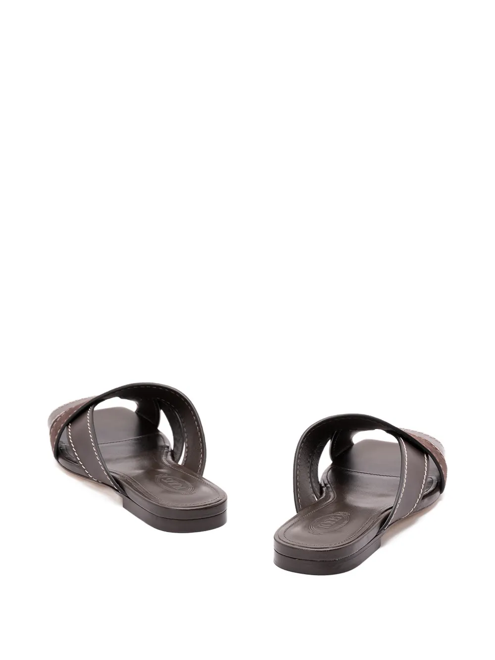Tod's Sandalen met gekruiste bandjes Bruin