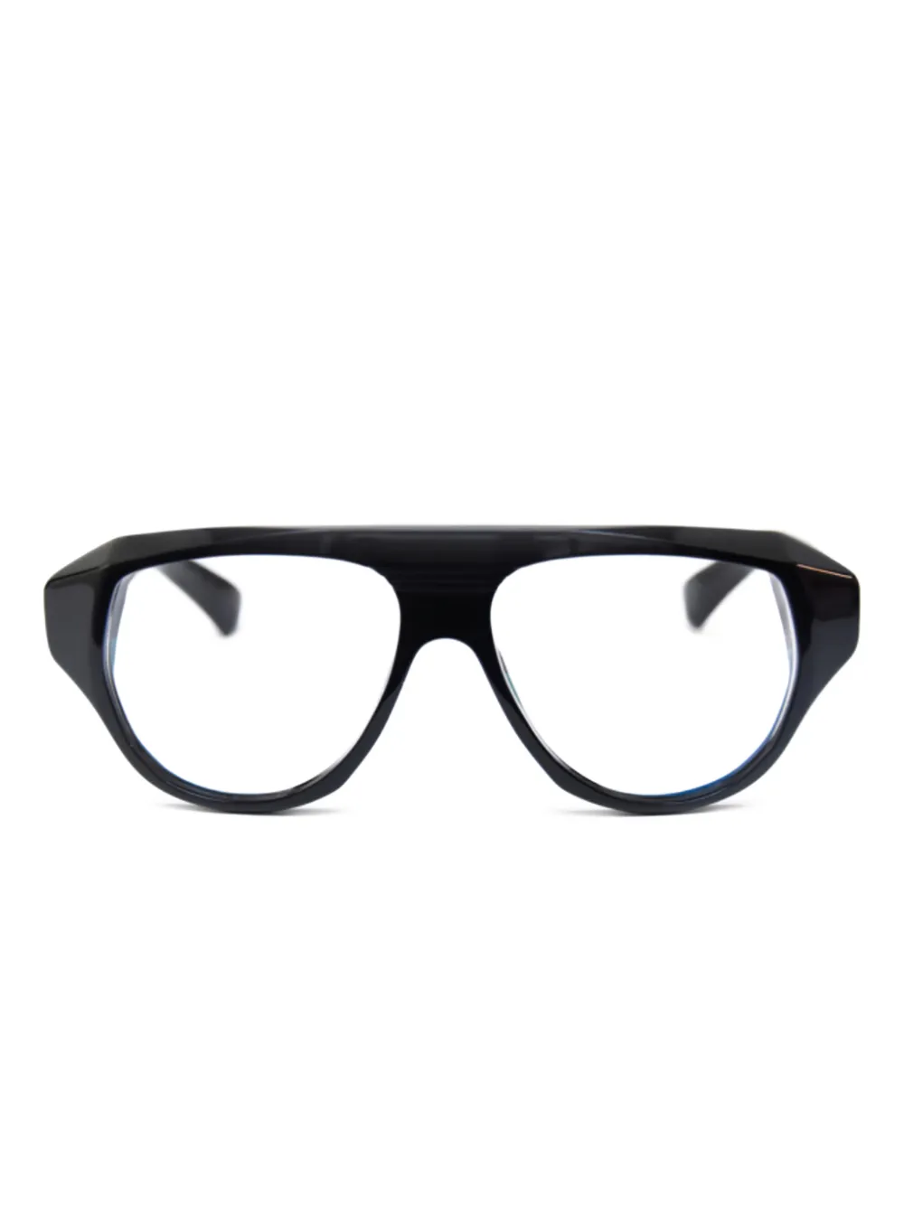 kiurv browline glasses - Nero