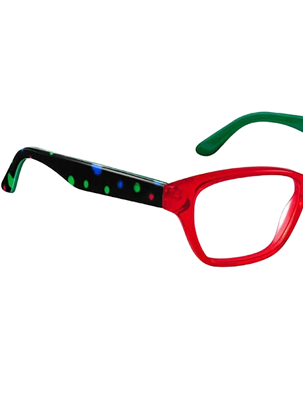  Seventh Street Polka Dot Glasses - Red 