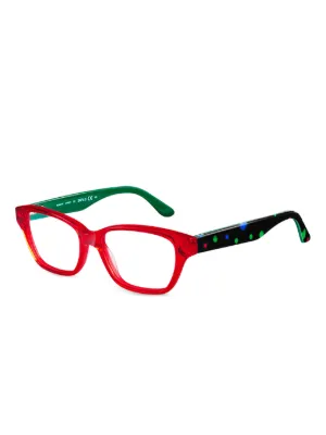 Gafas De Vista Seventh Street Para Mujer - Modelo 7A 585, Acetato, Color Burgundy Shaded