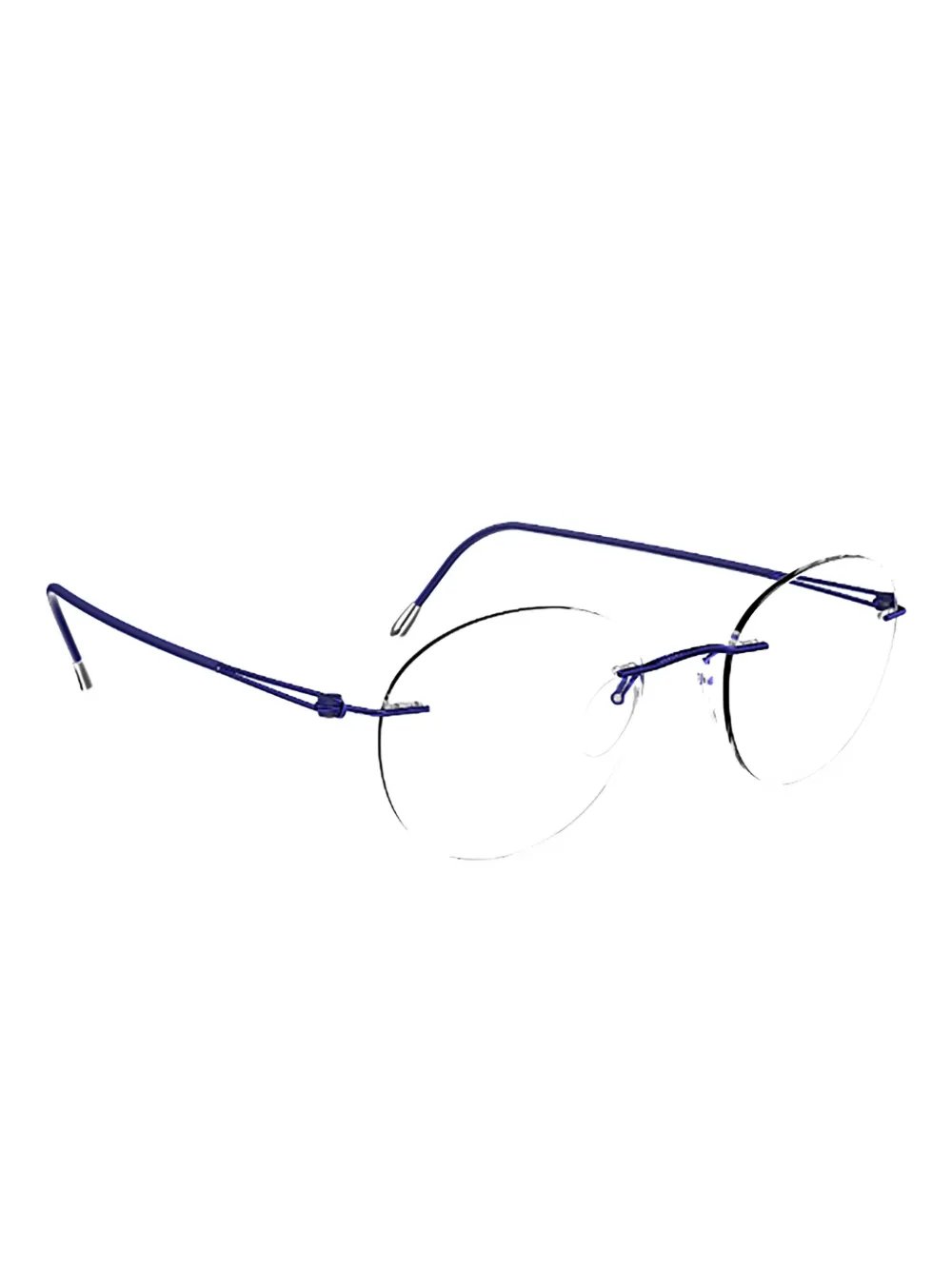 Silhouette round glasses | azul | Image 1
