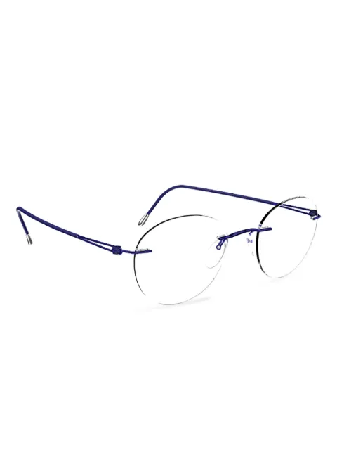Silhouette round glasses