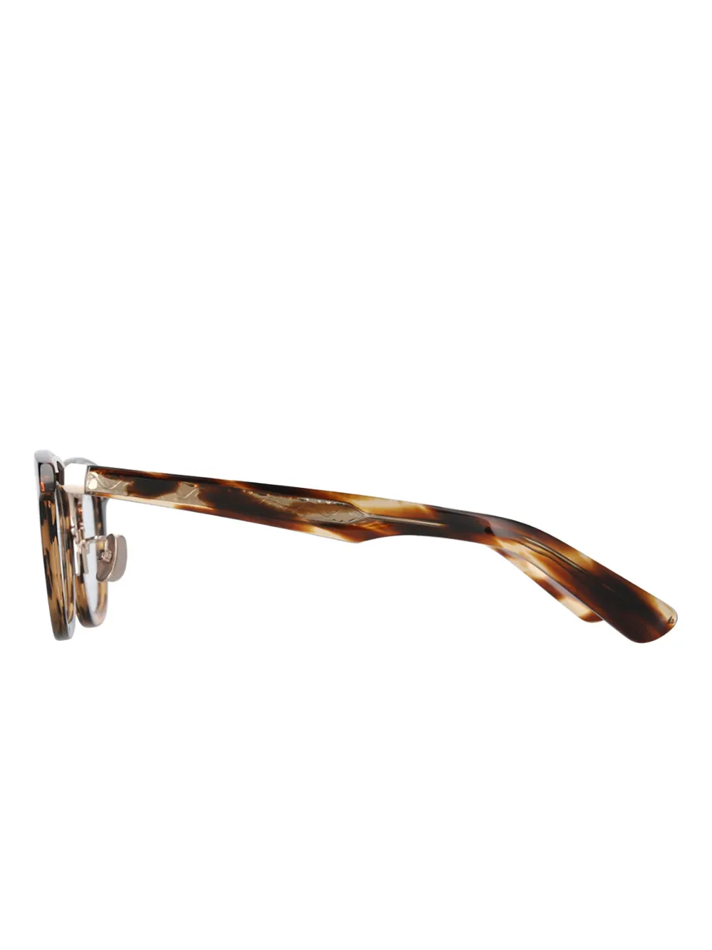  Yellows Plus Lester Round-frame Glasses - Brown 