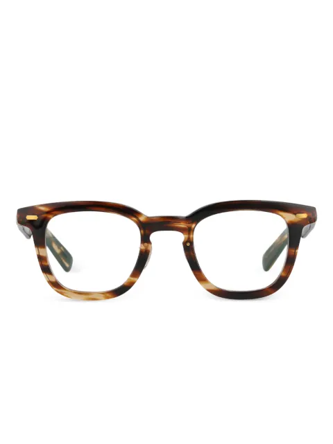 Yellows Plus Lester round-frame glasses