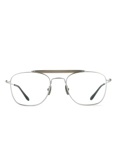 Yellows Plus browline tyrone glasses