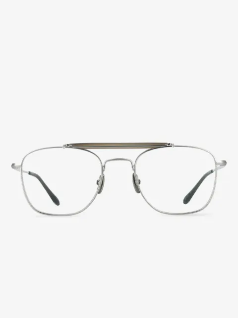 Yellows Plus browline tyrone glasses