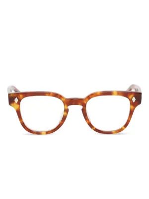 JULIUS TART OPTICAL AR 46/24 Glasses | Brown | FARFETCH ID