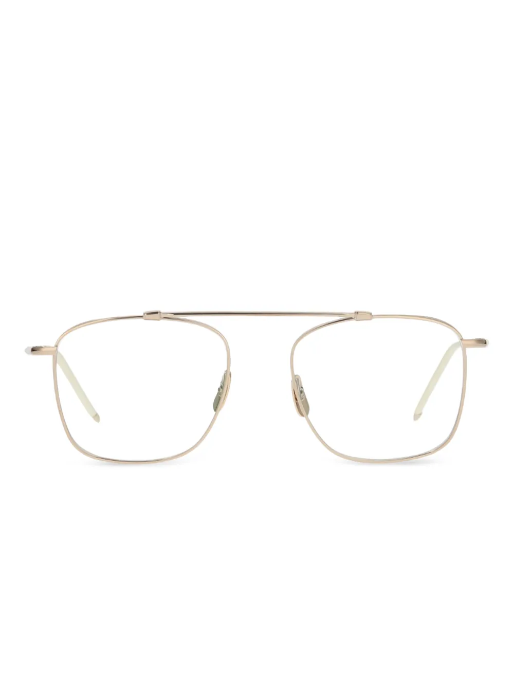 Yellows Plus Rick browline glasses - Gold