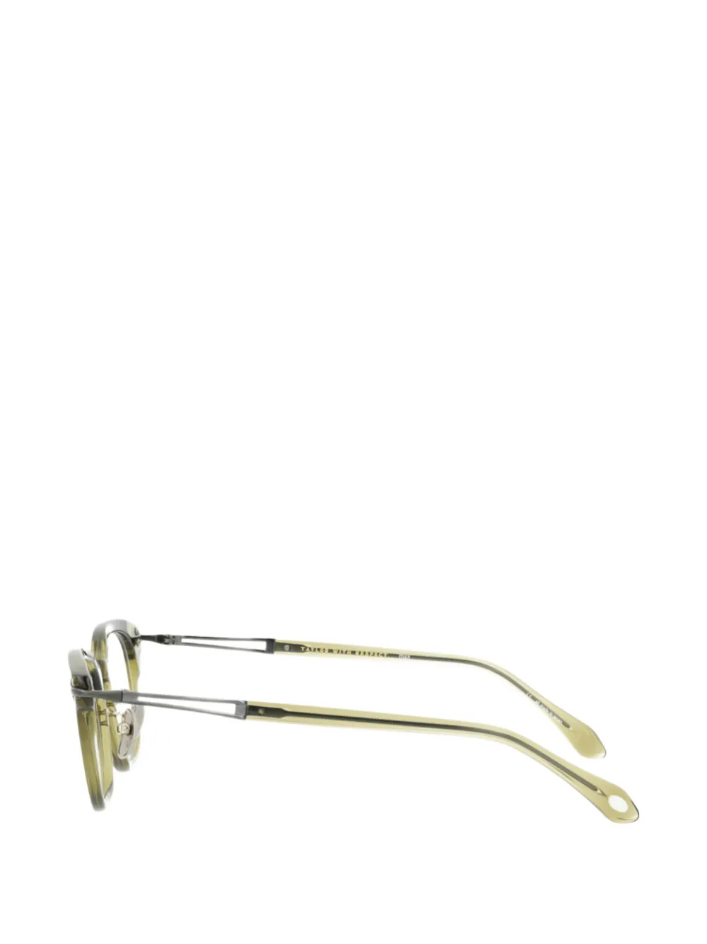  Yellows Plus Round Glasses - Green 