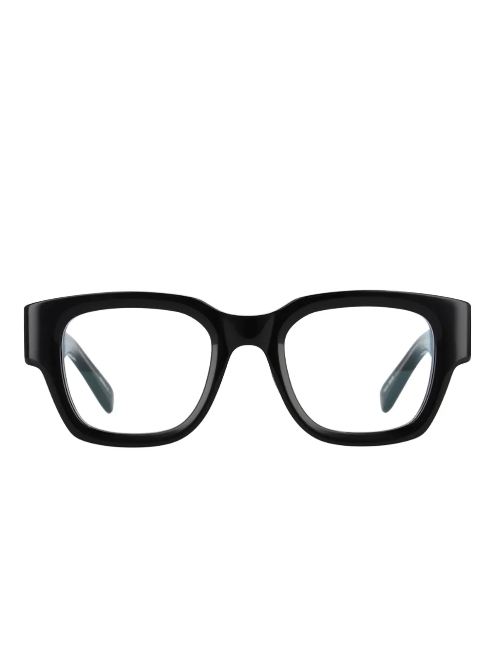 Yellows Plus moses geometric glasses | Black | Image 1