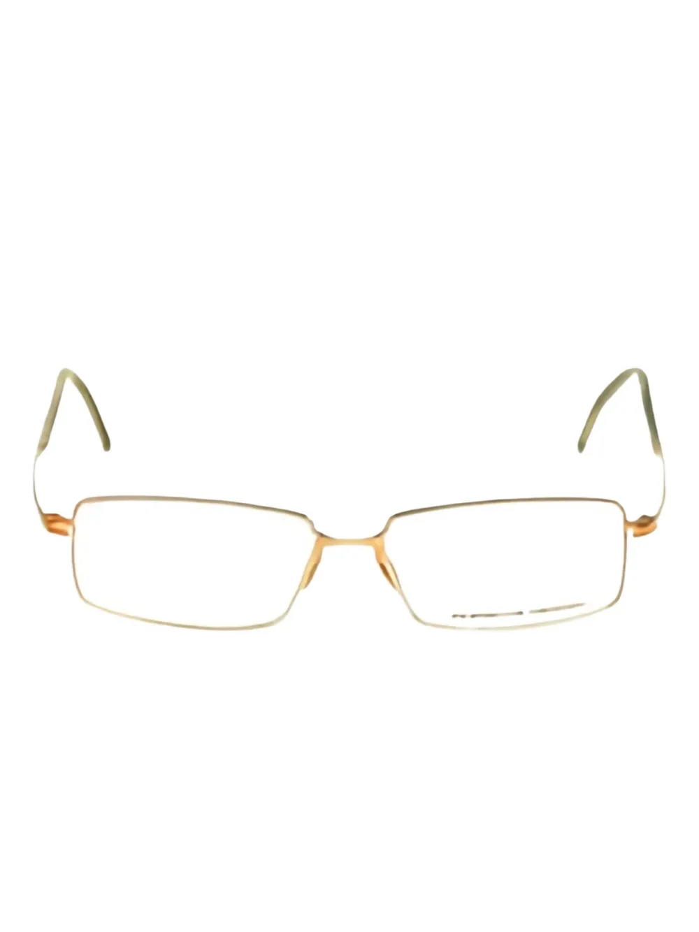 Porsche Design Occhiali rettangolari in metallo - Oro