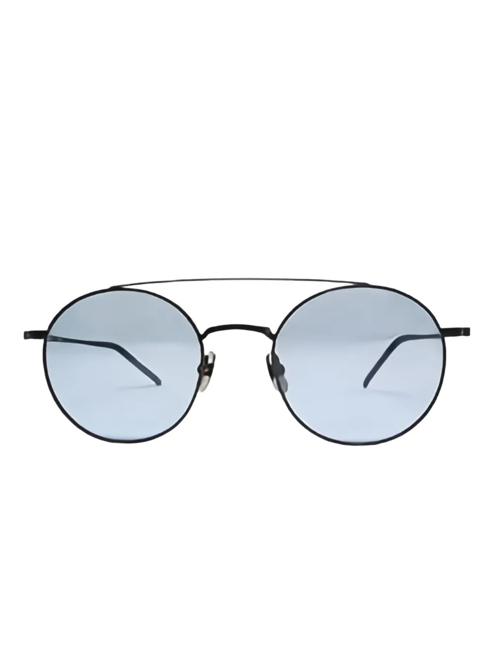 Yellows Plus Herman round glasses | Black | Image 1